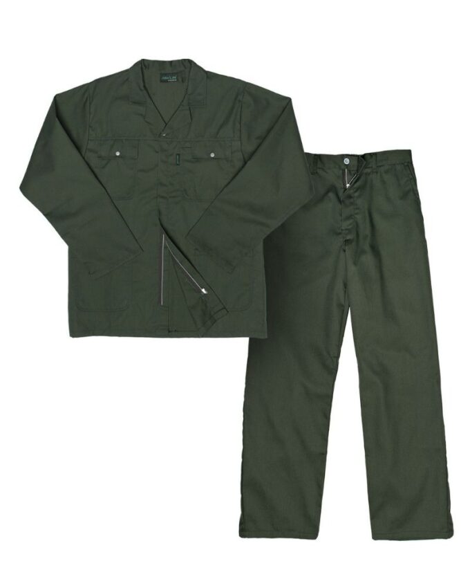 Acid Resistant Worksuit Cedar Green