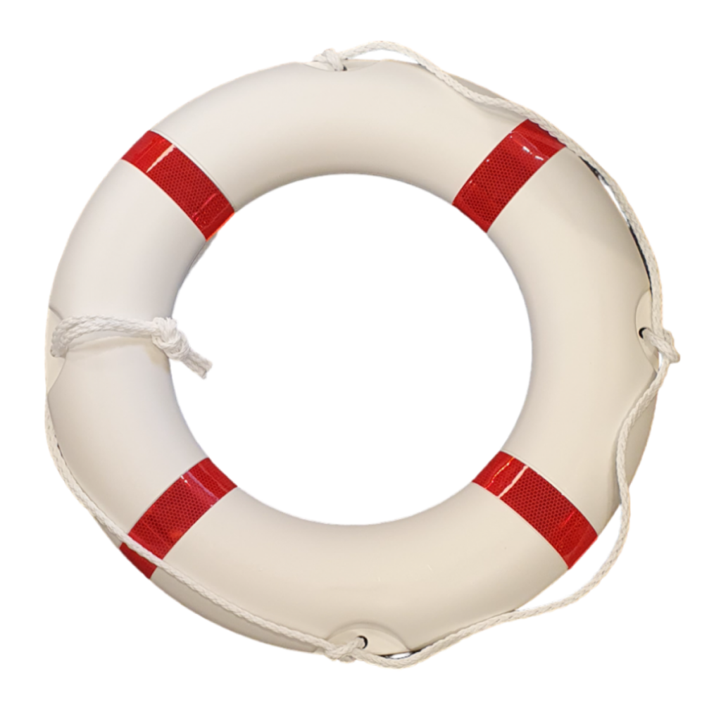 Lifebuoy Ring Red & White