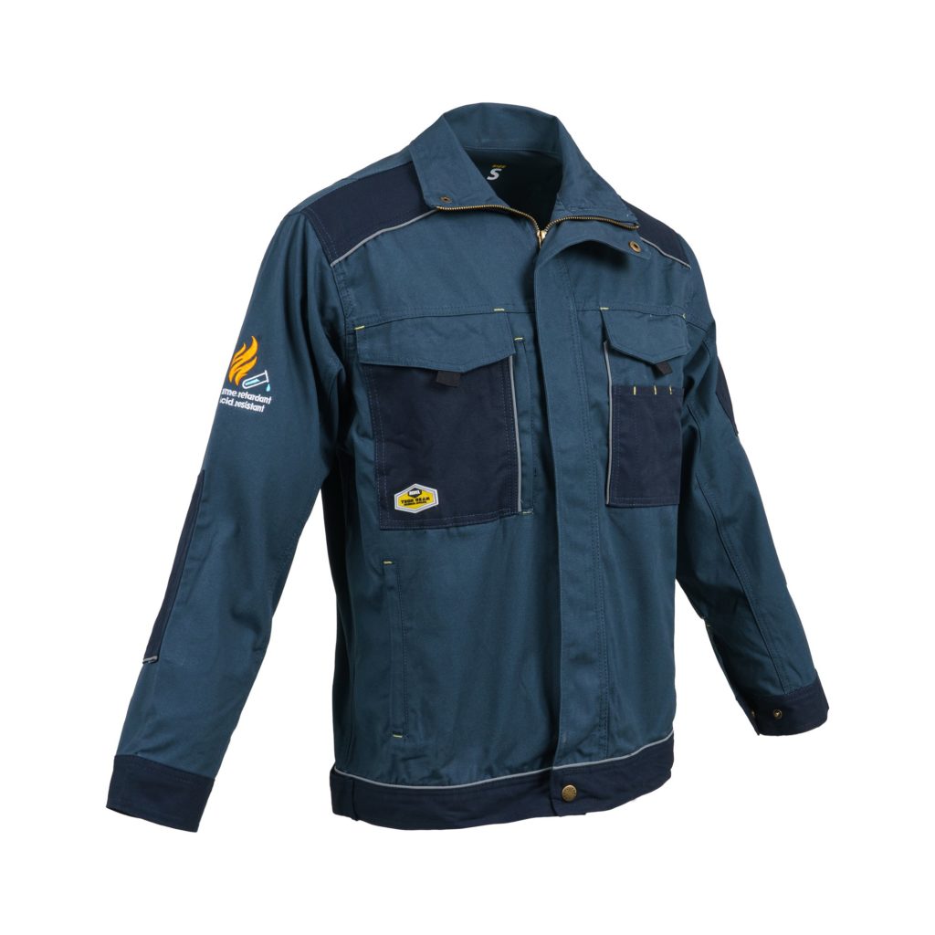 REBEL Tech Gear Acid Flame Jacket Airforce Blue