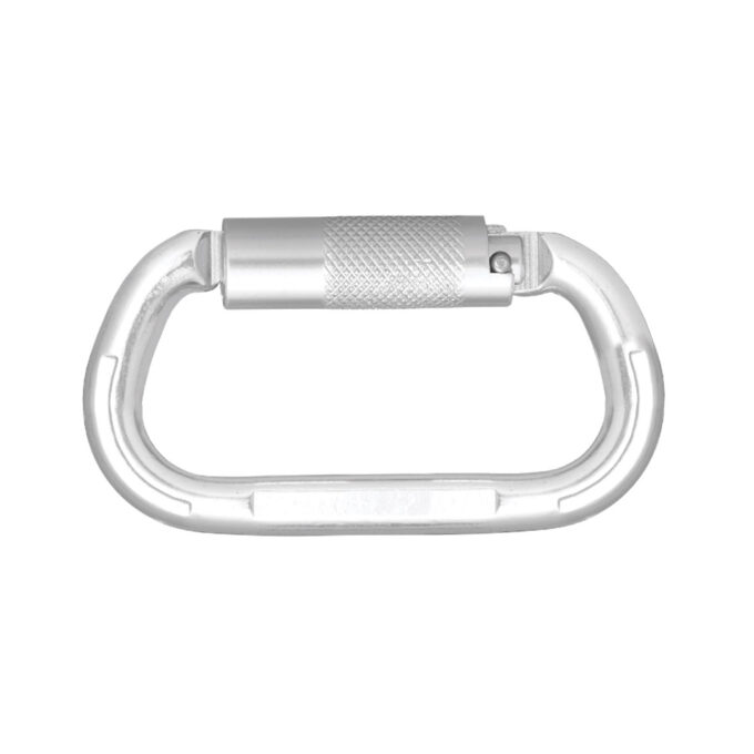 Aluminium Quarter Turn Locking Bulb type Karabiner
