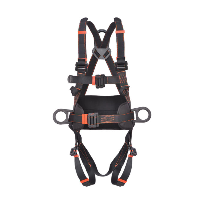 Dielectric Non-Conductive Harness with work positioning belt