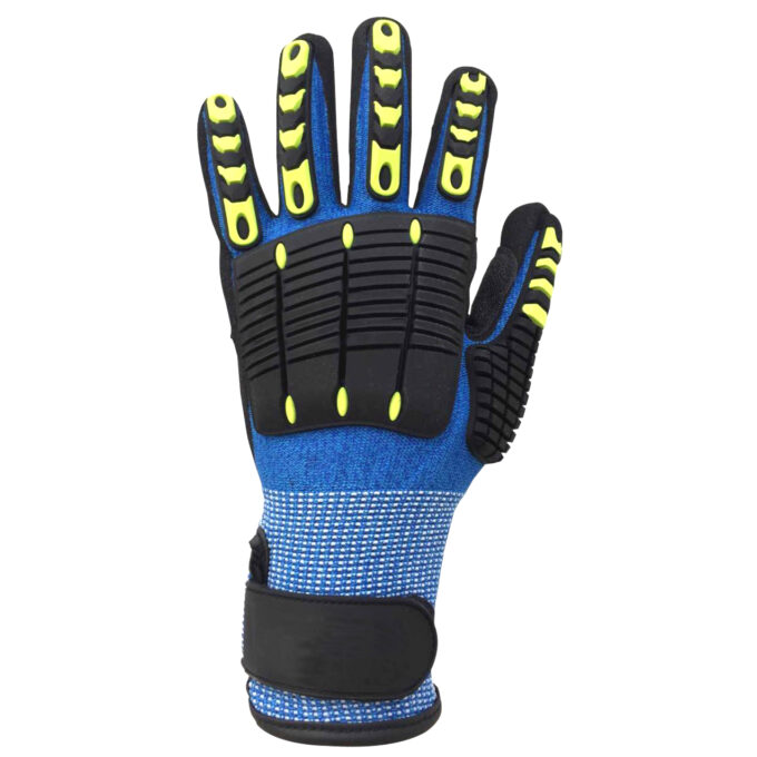 Blu Impact Cut & impact resistant safety glove