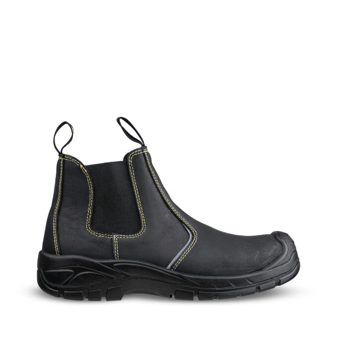 REBEL Anvil Chelsea Boot Black