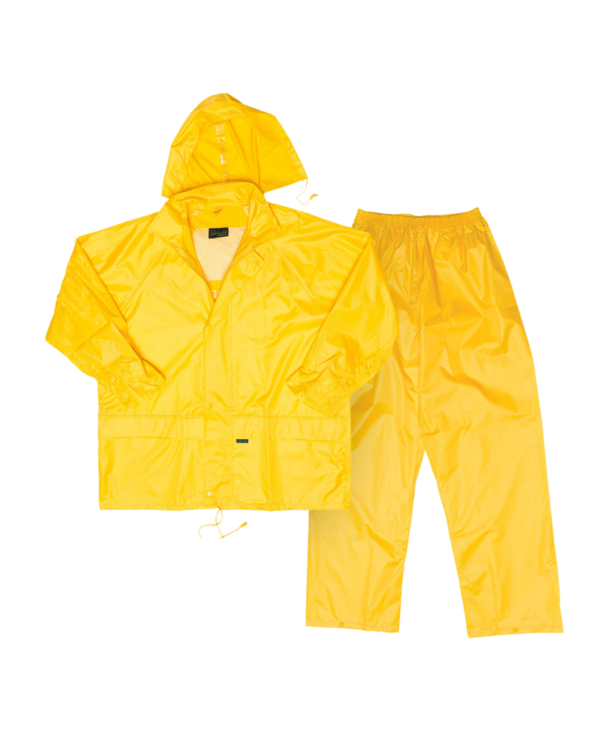 Polyester PVC Rain Suit