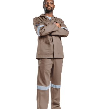 Jonsson Acid & Flame Retardant Work Suit Khaki