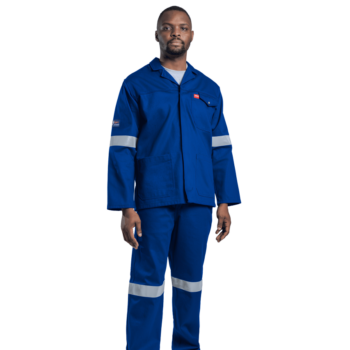 Jonsson Acid & Flame Retardant Work Suit Royal Blue
