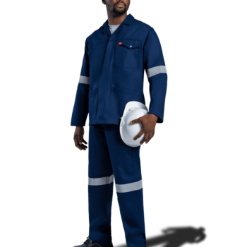 Jonsson Acid & Flame Retardant Work Suit Navy Blue