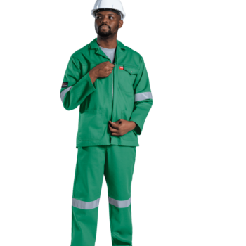 Jonsson Acid & Flame Retardant Work Suit Emerald