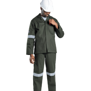Jonsson Acid & Flame Retardant Work Suit Olive