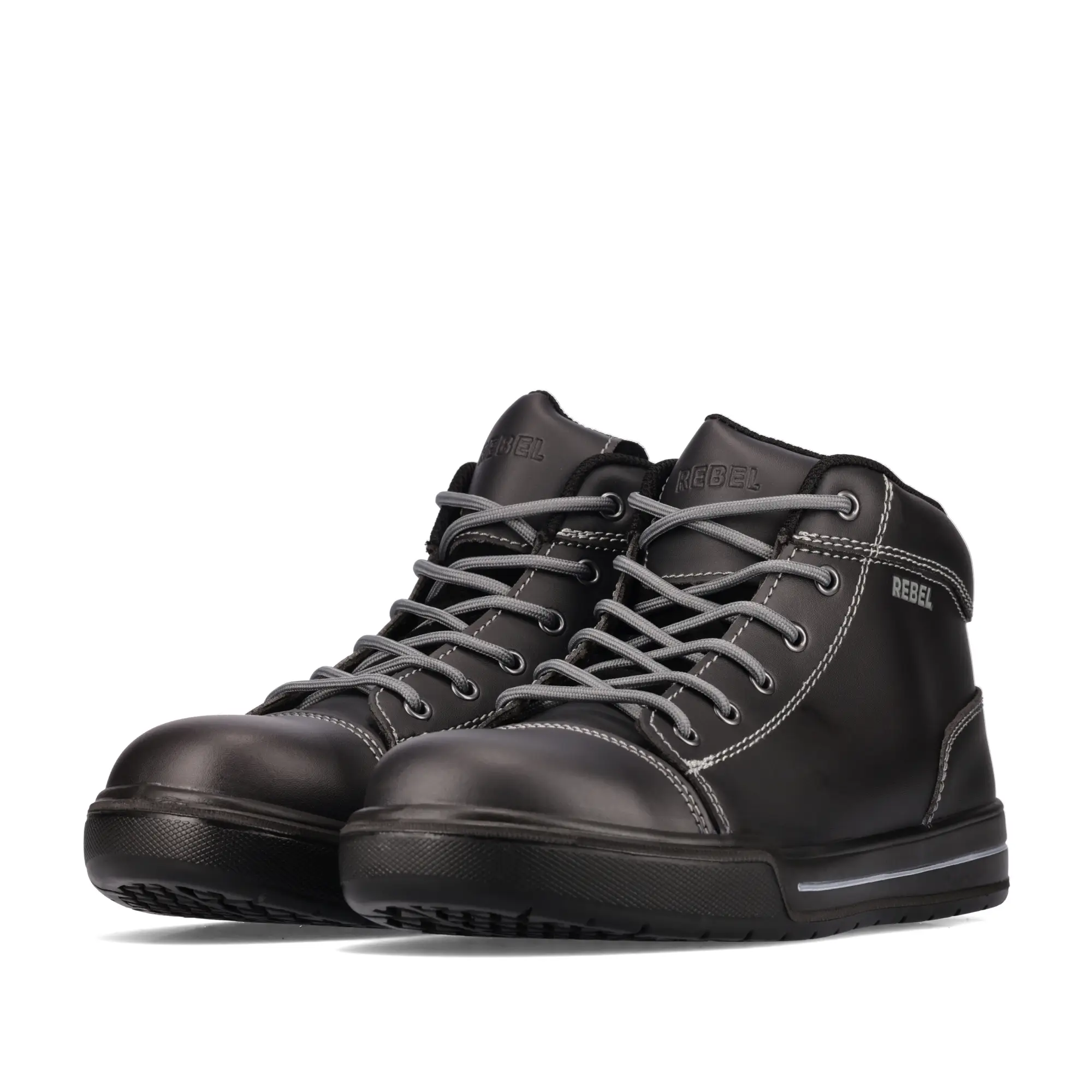 Hi Top Boot Black