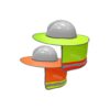 Helmet Reflective Sun Brim