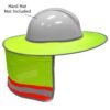 Helmet Reflective Sun Brim - Image 2