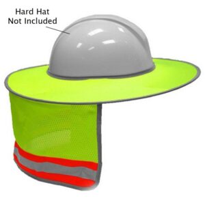 Alternative view of Helmet Reflective Sun Brim